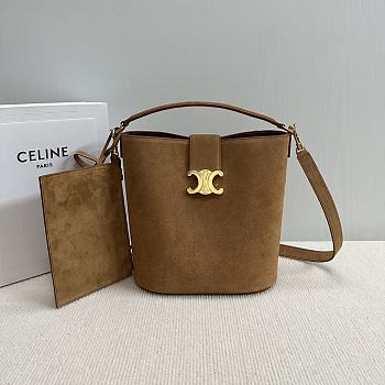 Bagsaaa Celine Medium Louise Bag In Suede Calfskin - 23.5 X 24 X 16 CM