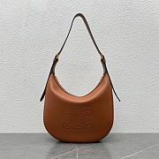 Bagsaaa Celine Medium Heloïse Bag Cuir Triomphe In Supple Calfskin Brown - 30 X 28.5 X 8 CM - 1