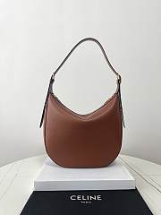 Bagsaaa Celine Medium Heloïse Bag Cuir Triomphe In Supple Calfskin Brown - 30 X 28.5 X 8 CM - 4