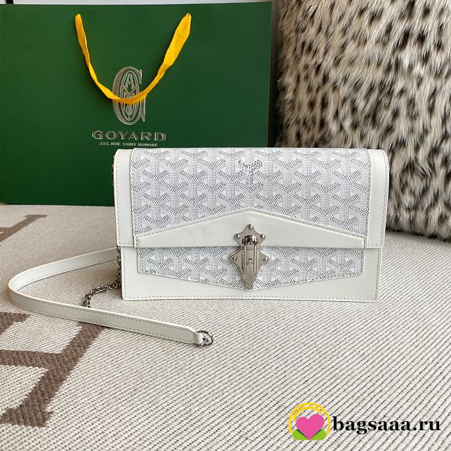 Bagsaaa Goyard Duchesse Marie-Caroline Bag White - 25x15x6.5 - 1