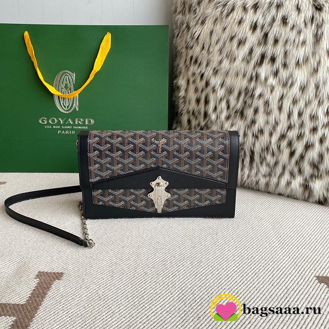 Bagsaaa Goyard Duchesse Marie-Caroline Bag Black - 25x15x6.5 - 1