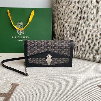 Bagsaaa Goyard Duchesse Marie-Caroline Bag Black - 25x15x6.5