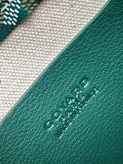 Bagsaaa Goyard Plumet Pocket Wallet Green - 14 x 2.5 x 20.5 cm - 3