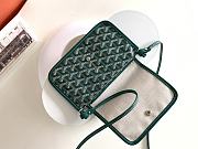 Bagsaaa Goyard Plumet Pocket Wallet Green - 14 x 2.5 x 20.5 cm - 2