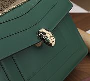 Bagsaaa Bvlgari Serpenti Forever Shoulder Bag Green - 27.5 x 18 x 7 cm - 4