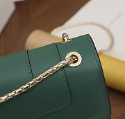 Bagsaaa Bvlgari Serpenti Forever Shoulder Bag Green - 27.5 x 18 x 7 cm - 2