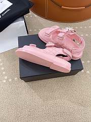 Bagsaaa Chanel G45330 Pink Sandals - 2