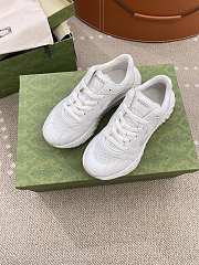 Bagsaaa Gucci Ripple Trainer White 771471 - 1