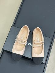 Bagsaaa Chanel Mary Janes Beige Lambskin G45697 - 4