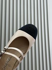 Bagsaaa Chanel Mary Janes Beige Lambskin G45697 - 3