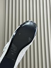 Bagsaaa Chanel Mary Janes White Tweed G45697 - 3