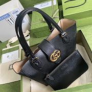 Bagsaaa Gucci 652680 Black Tote - 28*26*8.5cm - 4