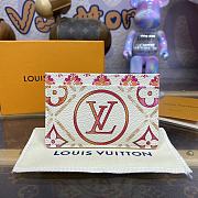 Bagsaaa Louis Vuitton M83625 Card Holder Coral - 11 x 7 x 0.5 cm - 4