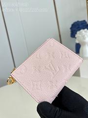 Bagsaaa Louis Vuitton M83569 Lisa Wallet Light Pink - 9 x 11.5 x 1.5 cm - 1