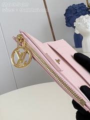 Bagsaaa Louis Vuitton M83569 Lisa Wallet Light Pink - 9 x 11.5 x 1.5 cm - 2