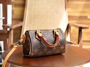 Bagsaaa Louis Vuitton M81085 Nano Speedy Bag Monogram - 16 x 10 x 7.5 cm - 5