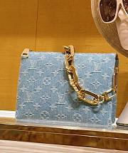 Bagsaaa Louis Vuitton M11401 Coussin BB Sky Blue Denim - 21 x 16 x 7 cm - 1