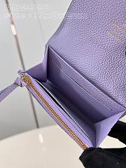 Bagsaaa Louis Vuitton M82927 Rosalie Coin Purse Purple - 11 x 8 x 2.5 cm - 3