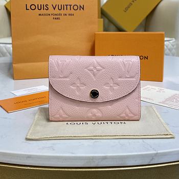 Bagsaaa Louis Vuitton M81520 Rosalie Coin Purse Light Pink - 11 x 8 x 2.5 cm