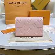 Bagsaaa Louis Vuitton M81520 Rosalie Coin Purse Light Pink - 11 x 8 x 2.5 cm - 5