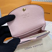 Bagsaaa Louis Vuitton M81520 Rosalie Coin Purse Light Pink - 11 x 8 x 2.5 cm - 2