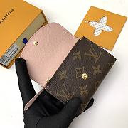 Bagsaaa Louis Vuitton M62361 Rosalie Coin Purse Pink Inside - 11 x 8 x 2.5 cm - 4