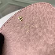 Bagsaaa Louis Vuitton M62361 Rosalie Coin Purse Pink Inside - 11 x 8 x 2.5 cm - 2