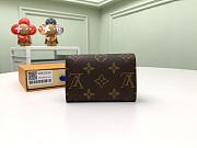 Bagsaaa Louis Vuitton M41939 Rosalie Coin Purse Red Inside - 11 x 8 x 2.5 cm - 3