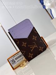 Bagsaaa Louis Vuitton M82938 Romy Card Holder Purple - 12 x 8 x 0.8 cm - 1