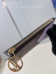 Bagsaaa Louis Vuitton M82938 Romy Card Holder Purple - 12 x 8 x 0.8 cm - 3