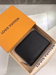 Bagsaaa Louis Vuitton M60152 Zippy Coin Purse Epi Black - 11 x 8.5 x 2 cm - 1