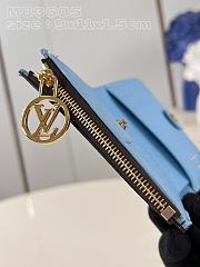 Bagsaaa Louis Vuitton M83605 Lisa Wallet Blue Inside - 9 x 11.5 x 1.5 cm - 3