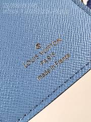 Bagsaaa Louis Vuitton M83605 Lisa Wallet Blue Inside - 9 x 11.5 x 1.5 cm - 2