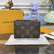 Bagsaaa Louis Vuitton M82383 Lisa Wallet Pink Inside - 9 x 11.5 x 1.5 cm - 4