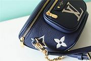 Bagsaaa Louis Vuitton M85636 Mini Bumbag Navy Blue - 17 x 12 x 9.5 cm - 4