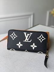 Bagsaaa Louis Vuitton M80481 Zippy Wallet Black/Beige - 19.5 x 10.5 x 2.5 cm - 1