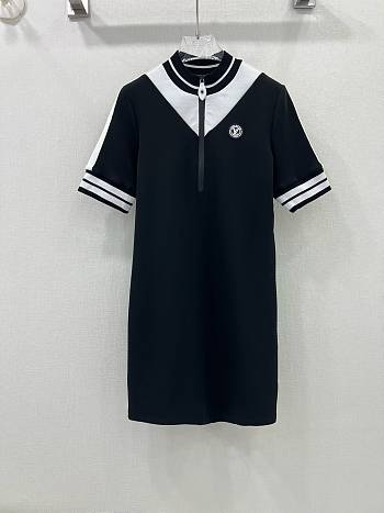 Bagsaaa LV Graphic Technical Jersey Dress