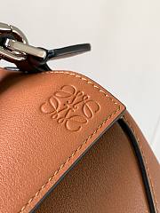 Bagsaaa Loewe Mini Puzzle bag in classic calfskin brown - 18x8x12 cm - 4