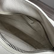 Bagsaaa Loewe Small Puzzle bag in soft grained calfskin white - 24X16.5X10.5 cm - 4