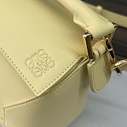 Bagsaaa Loewe Small Puzzle bag in classic calfskin light yellow - 24X16.5X10.5 cm - 5