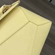 Bagsaaa Loewe Small Puzzle bag in classic calfskin light yellow - 24X16.5X10.5 cm - 3