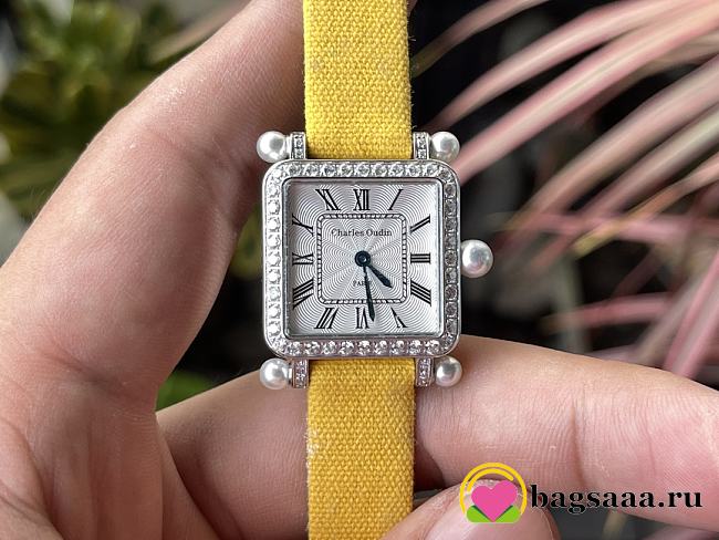 Bagsaaa Charles Oudin Yellow Watch - 1