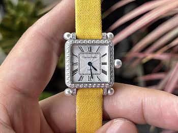 Bagsaaa Charles Oudin Yellow Watch