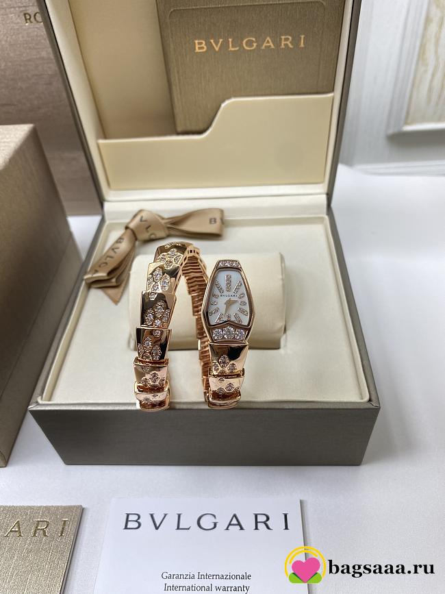 Bagsaaa Bvlgari Serpenti Watch Rose gold - 1