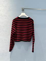 Bagsaaa Loewe Anagram Sweater Red & Black - 2