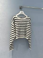 Bagsaaa Loewe Anagram Sweater White & Black - 1