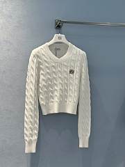 Bagsaaa Loewe Sweater in cotton white - 1