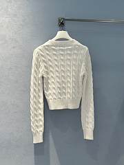 Bagsaaa Loewe Sweater in cotton white - 2