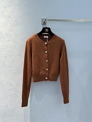 Bagsaaa Chanel Brown Cardigan - 1