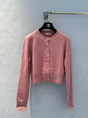 Bagsaaa Chanel Pink Cardigan - 1